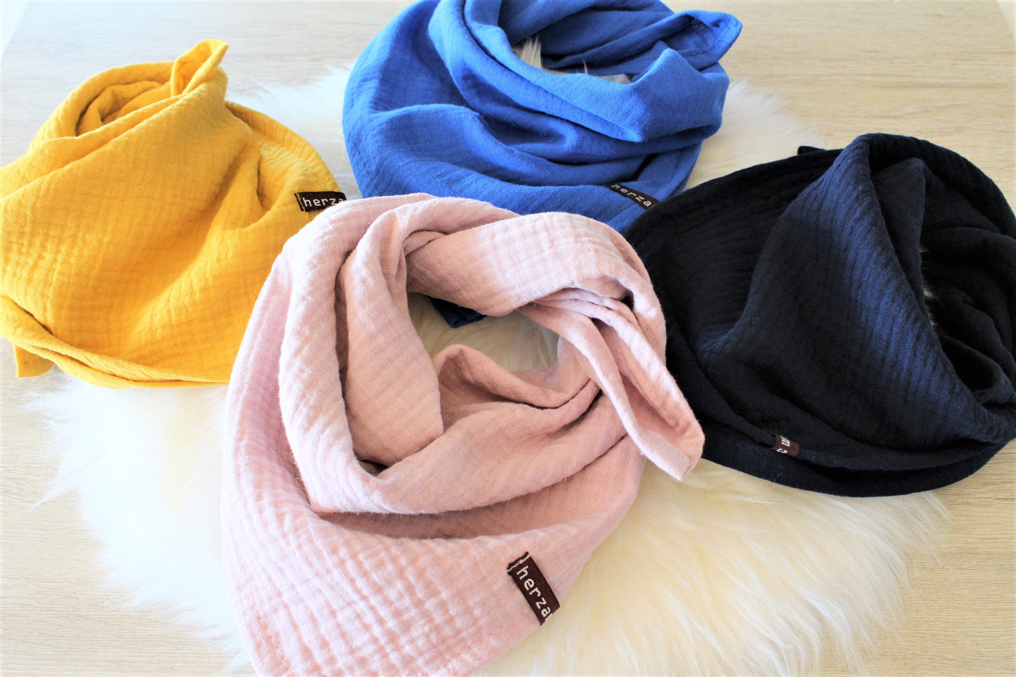 Musselintuch für Babys 0-2 Jahre aus besonders kuschelig weichen Baumwollmusselin mit viel Liebe für Dich einzigartig angefertigt in Deutschland