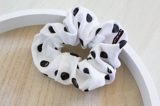 Haargummi Scrunchie aus hochwertigen Musselin handmade in Deutschland